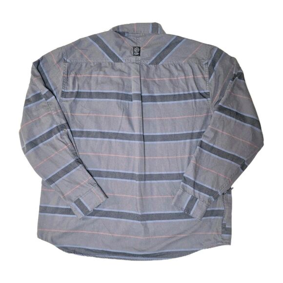 Wrangler Shirt Mens 2XL Regular Fit ATG All Terrain Gear‎ Button Front Blue - Picture 6 of 7